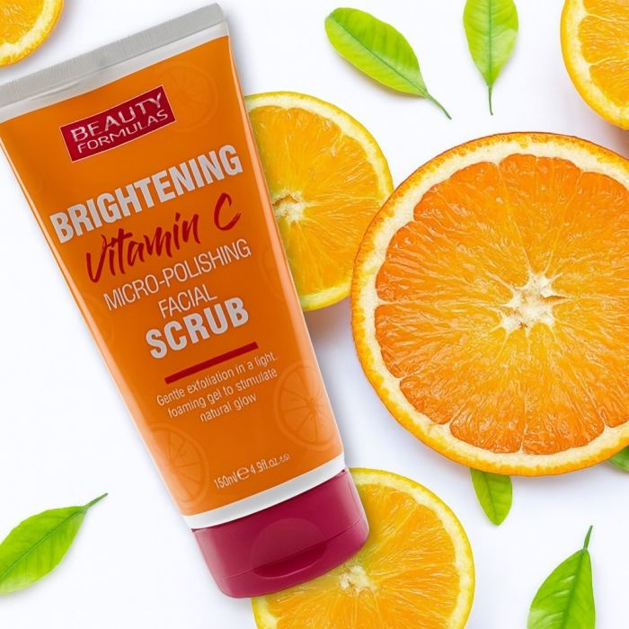 سكرب فيتامين C لتفتيح البشرة