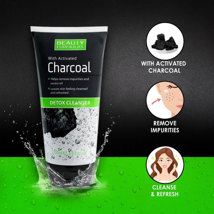 غسول ديتوكس بالفحم النشط